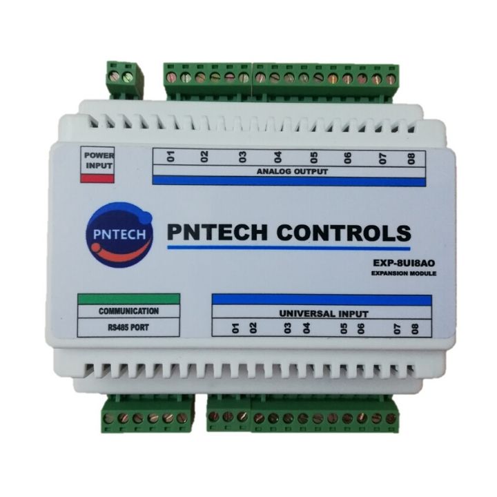 Module mở rộng EXP-8UI8AO-IP – Modbus RTU 485 & TCP