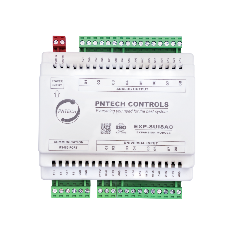 Module mở rộng EXP-8UI8AO-IP – Modbus RTU 485 & TCP